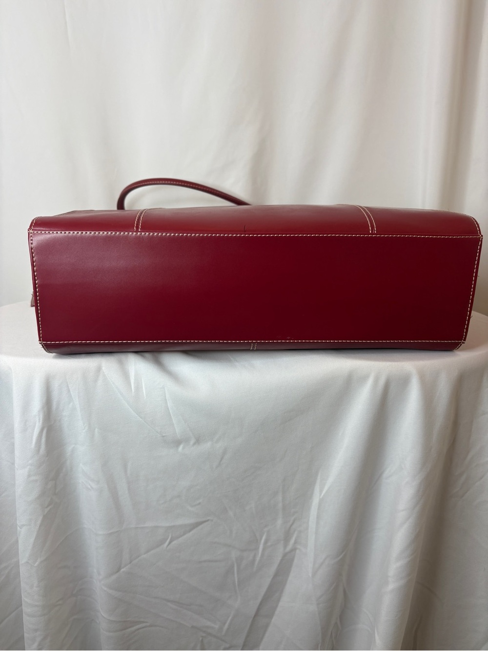 Wilsons Leather Deep Burgundy Structured Shoulder Tote - Picture 7 of 7